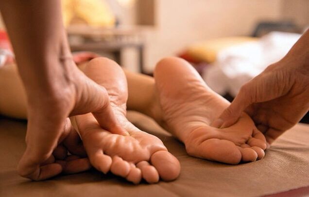 Stoppen Sie die Massage